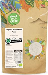 Wholefood Earth Organic Buckwheat Flour 1kg RRP 11.44 CLEARANCE XL 5.99